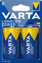 BATTERI LONGLIFE POWER D LR20  2ST/FP