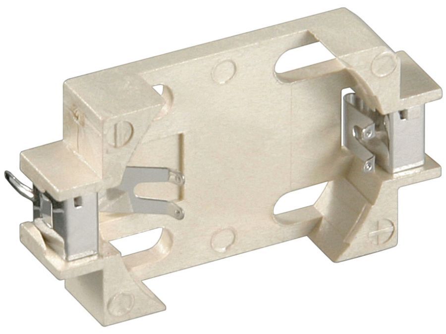 Batteriholder til knapcelle - Ø20mm (CR2016) PCB