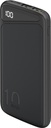 Slimline Powerbank m. LED display - 5V / 2,1A, 10000mAh