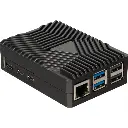 Raspberry Pi 5 Alu. Case, Black