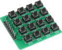 TACT mikrotrykkontakt matrix modul - 16 knapper (4x4)