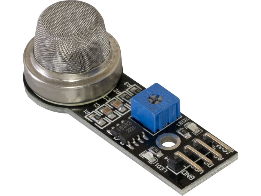 Gas- og røgsensor til Raspberry Pi / Arduino - 100-10000ppm