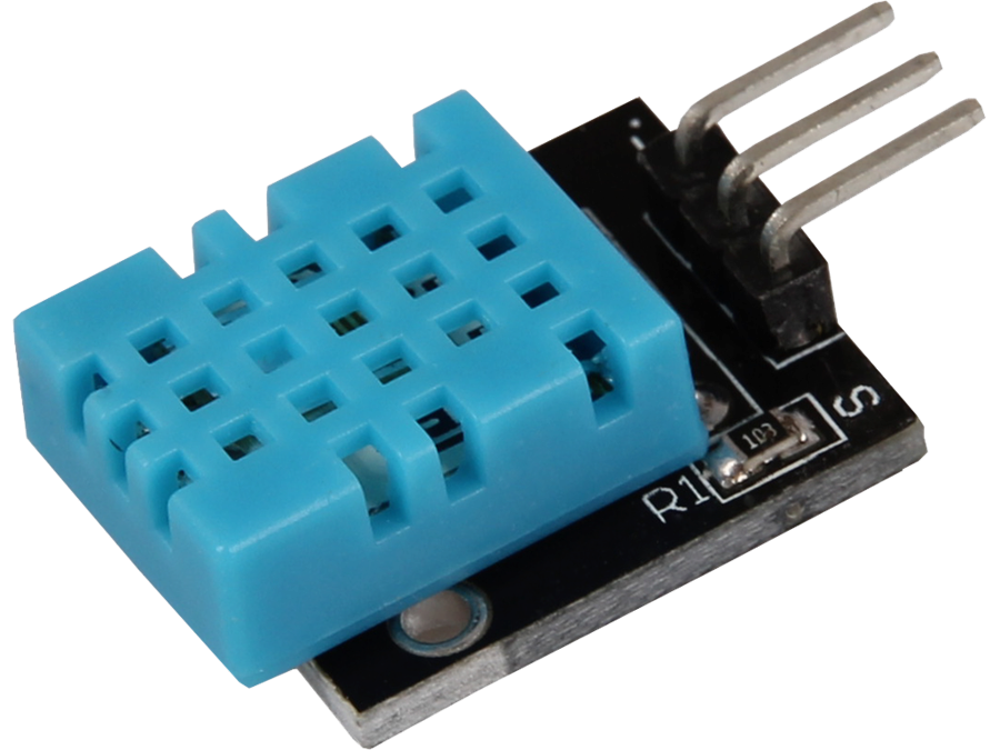 Luftfugtigheds- og temperatursensor til Arduino (DHT11)