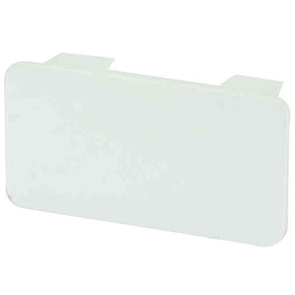 REHAU Endestykke 40/60 - perlehvid