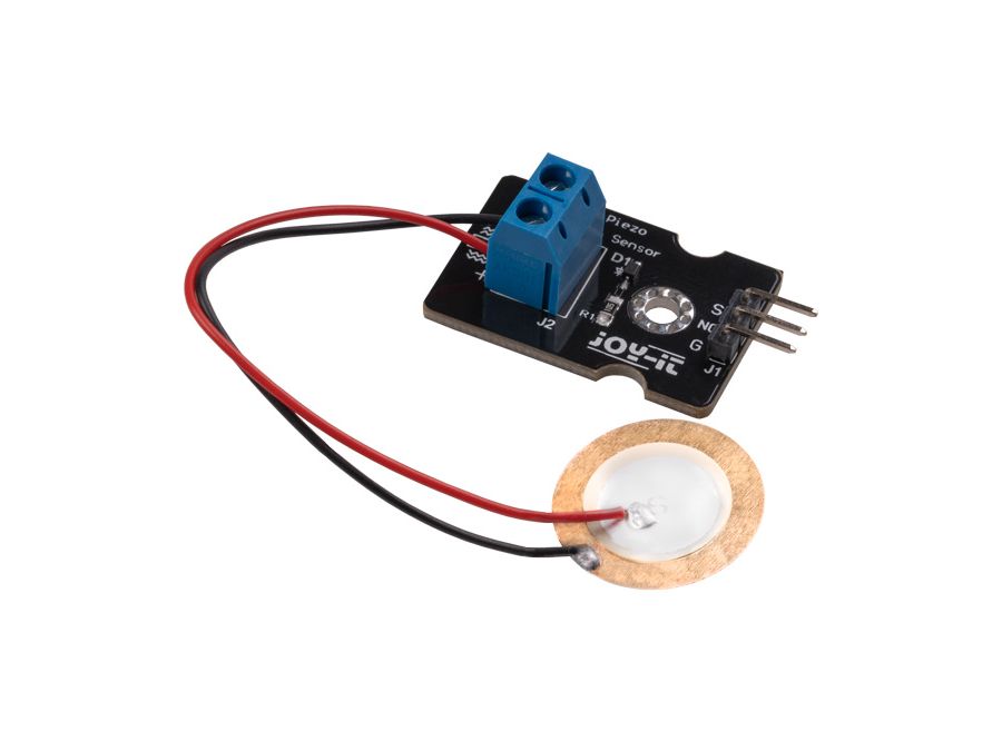 Piezoelektrisk vibrationssensor - Analog