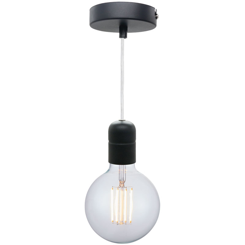 Elegance ophæng sort ekskl. lyskilde