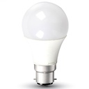 10W (60W) LED pære B22 4500K 200° (A+)
