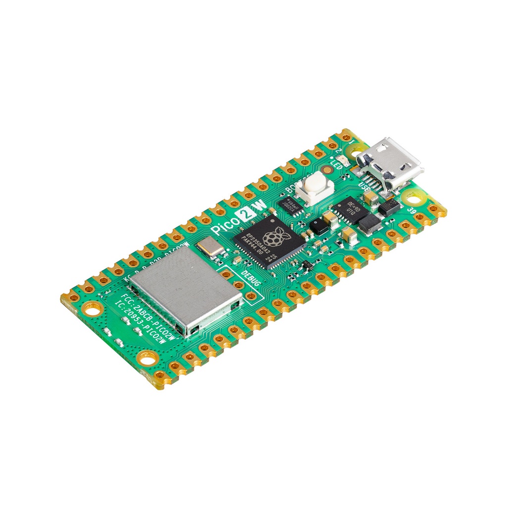 Raspberry Pico 2 WiFi - 3,3V, RP2350, 150MHz, 520kB / 4MB