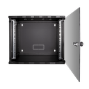 19" væg-rackskab - 9U B540xD550mm, Sort