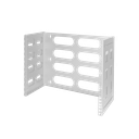 19" væg-beslag - 8U 494x360x400mm, Hvid