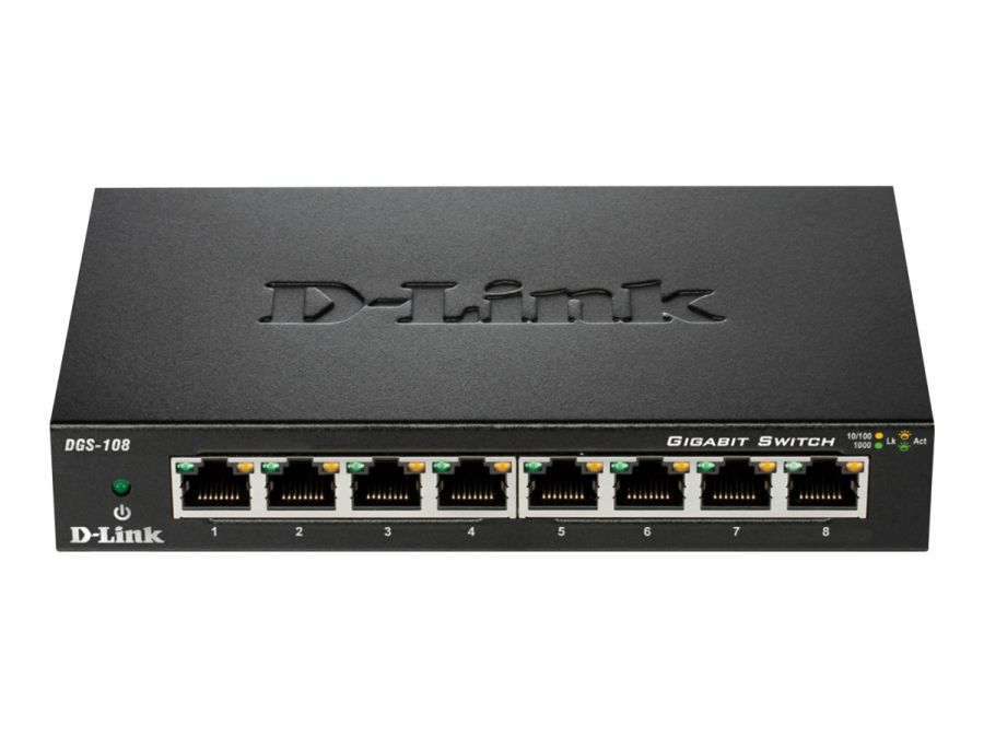 ETHERNET SWITCH 8 X GIGABIT
