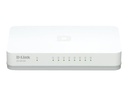 Gigabit Ethernet switch - 8 porte, 1000Mbps, Hvid (uskærmet)
