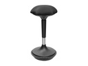 Ergonomisk sidde-/ståtaburet - 125kg, Sort