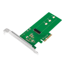 PCI-Express kort - PCIe 3.0 x4 til M.2 NGFF SSD