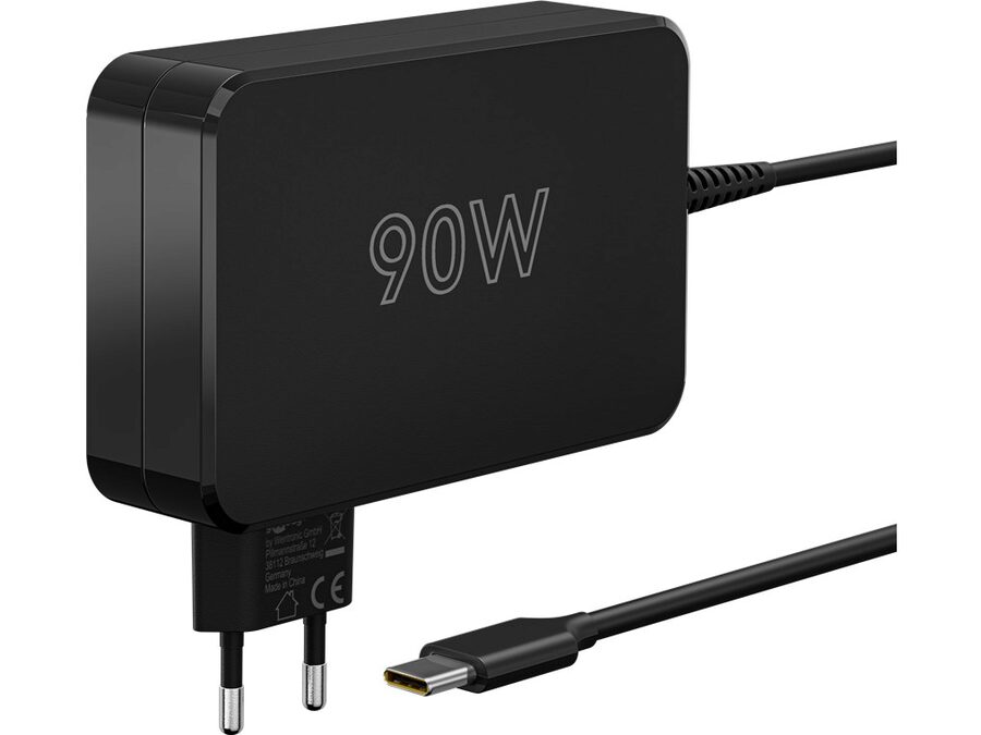 USB-C PD notebook strømforsyning - 5-20V / 4,5A / 90W