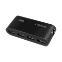 USB 2.0 HUB - 4 porte, inkl. 2A strømforsyning