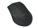Bluetooth laser mus, 1600 dpi, Sort
