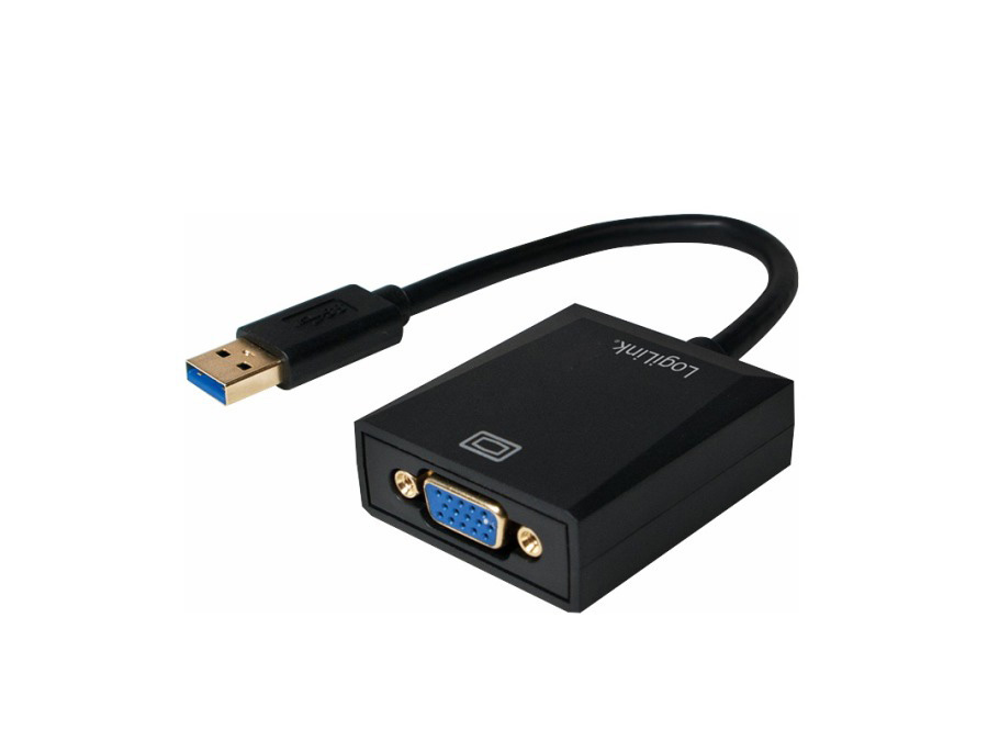 VGA konverter - USB 3.0 til VGA (20cm)