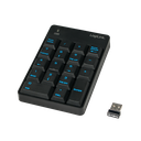 Trådløs numerisk tastatur m. 18 taster
