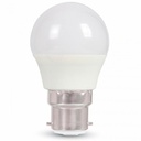 6W (40W) LED pære B22 3000K 180° (A+)
