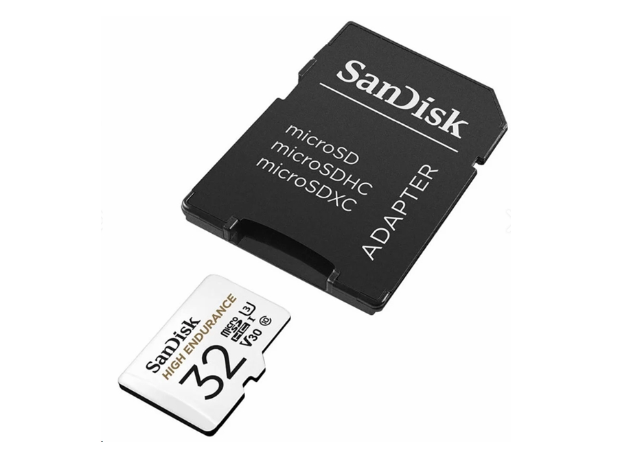 High Endurance microSDHC kort - 32GB Video Class V30 (U3)