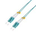 Fiberoptisk netværkskabel LC-LC multimode OM3 (2m)