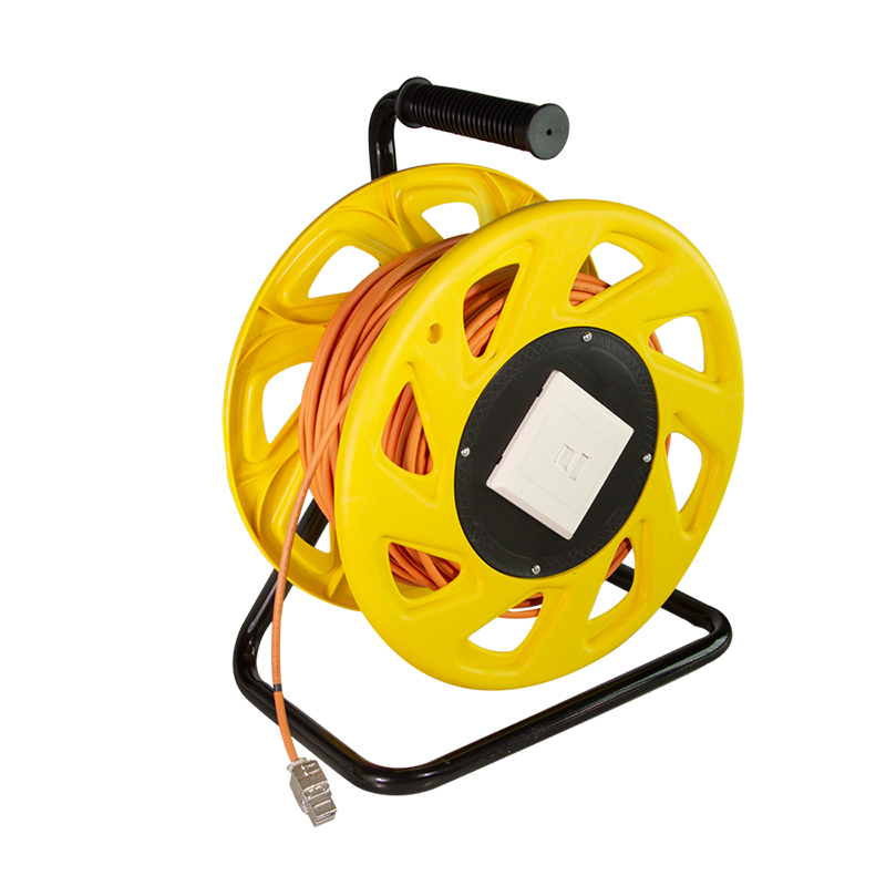 Netværkskabeltromle - CAT6a S/FTP Orange (60m)