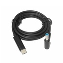 USB-C PD ladekabel - USB-C han til 4,5x3,0mm DC (HP/ASUS)