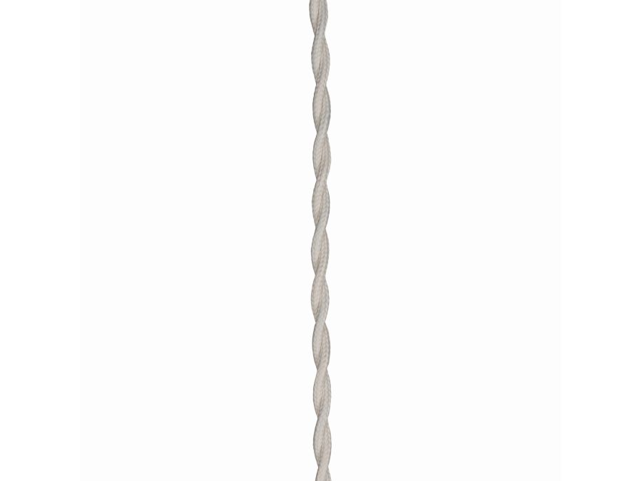 Stofledning - 2 x 0,75mm², Snoet, BEIGE (3m)