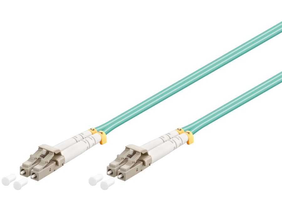 Fiberoptisk netværkskabel LC-LC multimode OM3 (3m)