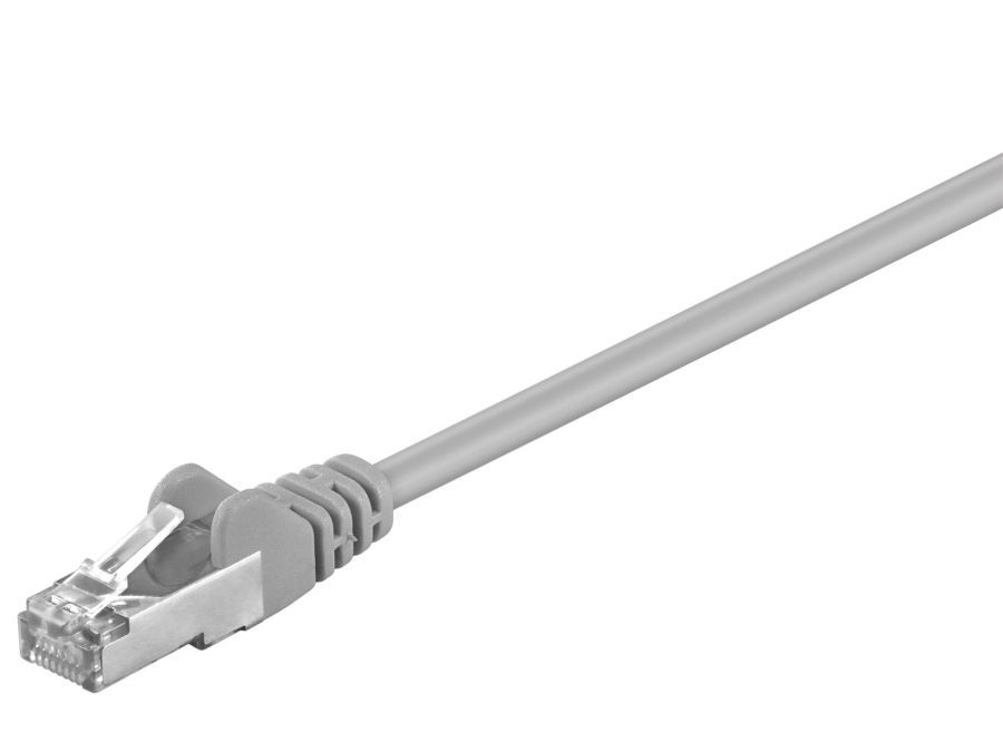 S/FTP netværkskabel - CAT5e, 2xRJ45, Grå (2m)