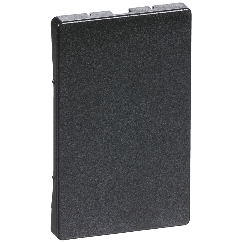 Fuga Afdækning 1½ modul for blænddæksel koksgrå