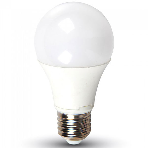 9W (60W) LED pære E27 6400K 806Lm 200° (A+)