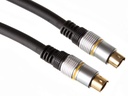 S-VHS kabel - S-VHS han til S-VHS han - Prof. (2,5m)