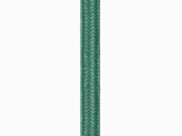 Stofledning - 2 x 0,75mm², MØRKEGRØN (metervare)