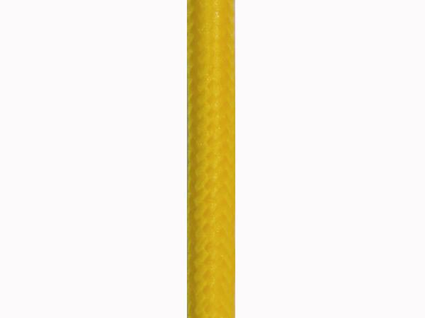 Stofledning - 2 x 0,75mm², GUL (metervare)
