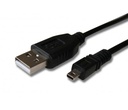 USB 2.0 kabel - A han > 4P mini USB til digitalkamera (1,8m)