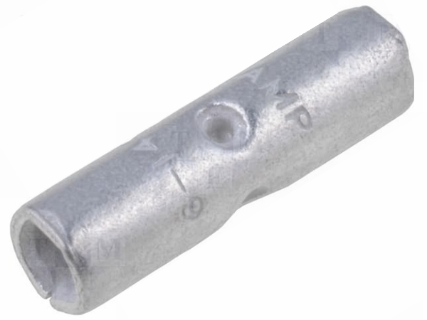 Krimp samlemuffe - Uisoleret, fortinnet, 1,2-2mm² (1 stk.)