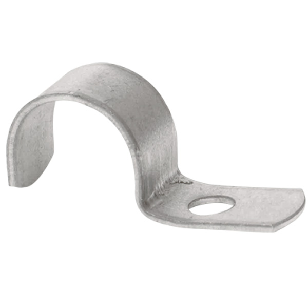 Kabelbøjle 11mm 1 lap forzinket - pr. stk.