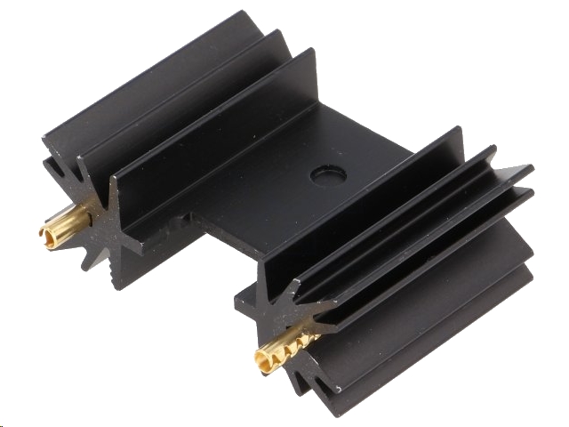 Køleplade - SOT32/TO220/TO3P, 14°C/W (25,4x34,9x12,7mm)