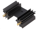 Køleplade - SOT32/TO220/TO3P, 14°C/W (25,4x34,9x12,7mm)