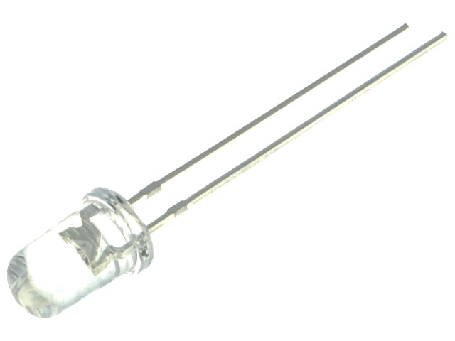 5mm HB LED Grøn vandklar 12000-14000mcd 30°