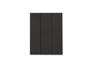 Gummifod - Sort selvklæbende 10x10x3,5mm (12 stk.)