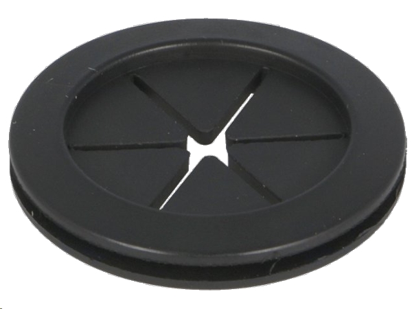 Gummi gennemføringstylle - Ø22,2mm indv. hul