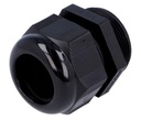 Vandtæt forskruning - PG29, IP68, Sort (Ø18-25mm)