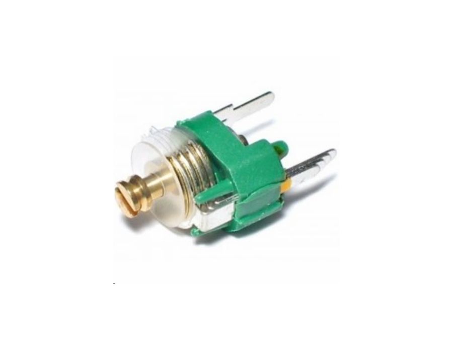 Trimmekondensator - 2-22pF Grøn 5mm (2 ben)