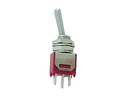 Miniature vippekontakt - 1P ON-OFF-ON (SP3T) Ø5mm gevind