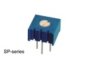 Single-turn trimmepotmeter - Horisontal, 500mW, 1Mohm ±10%