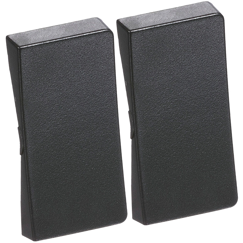 LK Fuga tangentsæt til dobbeltafbryder, gammel model - koksgrå