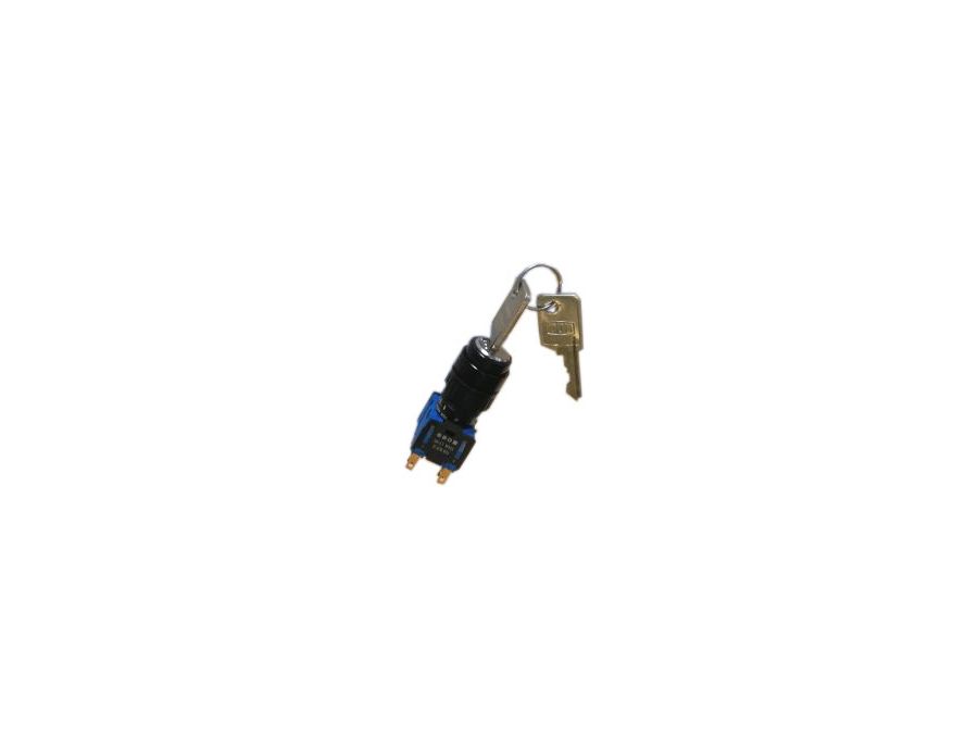 Nøglekontakt - 3P ON-ON-(ON), 250V / 6A